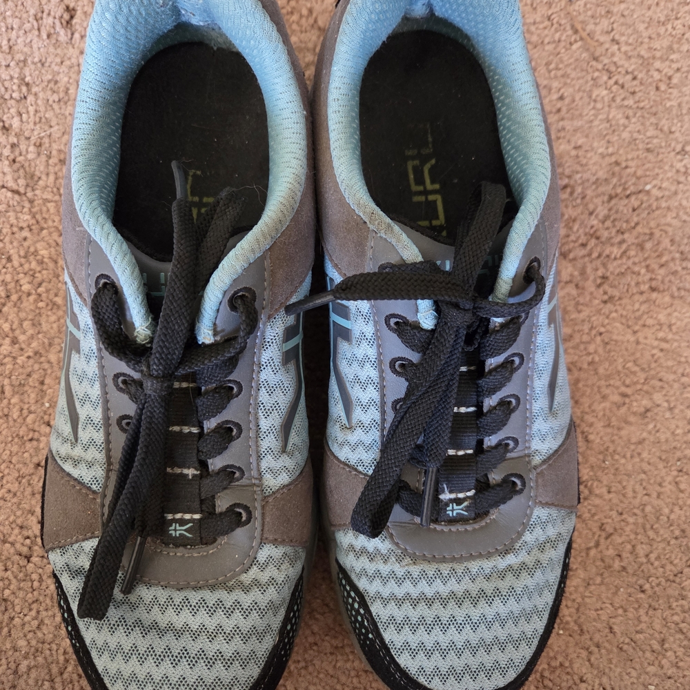 Stylish Blue and Gray Women's Sneakers